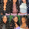 40 42 Inch Loose Deep Wave Frontal Wigs 250% 13x4 13x6 HD Lace Frontal Wigs For Women Remy Loose Deep Curly Human Hair Wigs