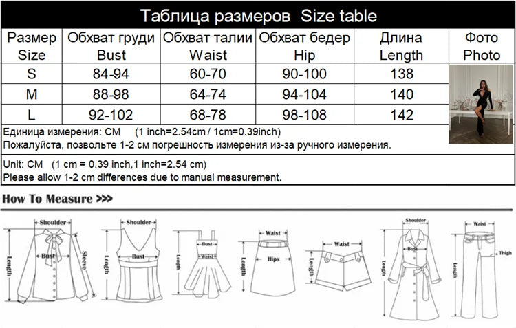 Ahagaga Sexy Club Sheath Women's Long Party Dresses Fashion Deep V-Neck Folds Solid Long Sleeves High Split Female Vestidos Robe