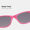2024 New Trendy Cool Children's Colorful Shiny Square Sunglasses Girls Trendy Fashionable Cute Sun Glasses Kids Eyewear