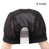 S/M/L Elastic Glueless Wig Cap With U Part Lace For Wig Making Easier Sew In Hair Stretchable Weaving Cap Hairnet Wig Liner 1Pcs