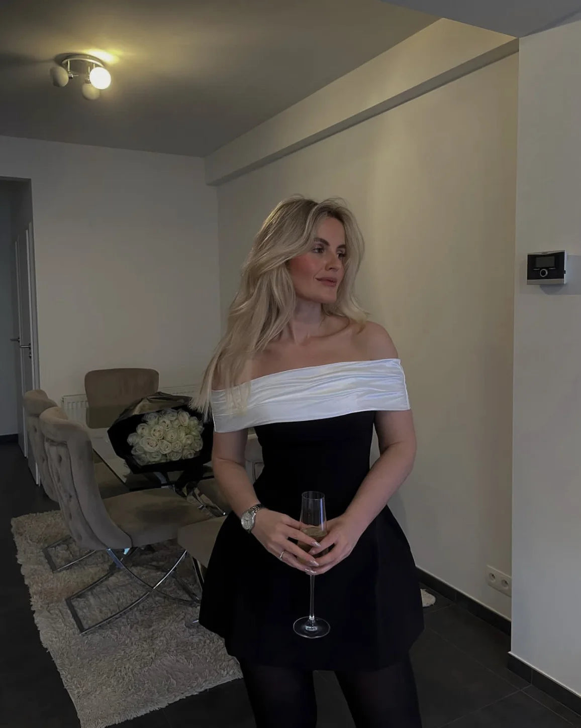 Women Strapless Backless Short Dress Elegant Sexy Off Shoulder Sleeveless Dresses 2025 Ladies Evening Party Birthday Gowns Black