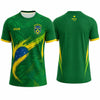 Summer New Brazil Football Jerseys For Men 2026 Football Support Sports Tshirts Mesh Breathable Tees Fans Gifts Man Clothing