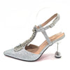 Spot Goods Red Color 2024 New Arrival Special Design Women Party Shoes Matching Bag Set For Luxury Wedding Party Women