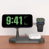 3 in 1 Wireless Charger Stand For iPhone 12 13 14 15 16 Fast Charging Station for Apple Watch 10 9 8 7 6 5 4 Airpods 2 3 Pro