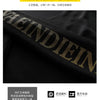 Fashion Hip Hop Half High Collar Sweatshirts Luxury Printing Fashion Versatile Pullover Hoodie Social Nightclub Men Clothing