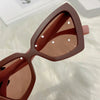 New Fashion Cat Eye Sunglasses Female Luxury Brand Designer Sun Glasses for Women Travelling Sun Shades Glasse y2k Gafas De Sol