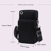 Women‘s Messenger Bag Small Handbag Crossbody Shoulder Wallet for Phone Sakura 26 Alphabet Print Coin Purse Ladies Card Holder