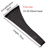 1Pcs Braiding Hair Sleeve For Hair Extensions Black Wig Sleeve With Adjustable Drawstring For Keep Braids Flow Wig Accessories