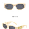 New Retro Irregular Square Sunglasses for Women Men Fashion Designer Small Frame Sun Glasses Trending Product Shades UV400