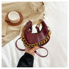2024 Autumn Winter Mini Crossbody Bags For Women Luxury Half Moon Handbags For Ladies Purse Handle Bags Female Small Bag