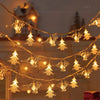 3M Christmas Lights LED Snowflake String Lights Xmas Fairy Light Lamp For Home New Year Party Supplies Christmas Tree Decor