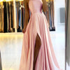 Burgundy Satin Beach Maxi Women Dress for Christmas Sexy Side Slit Adjustable Straps Evening Prom Dress Cheap Bridesmaid Dresses