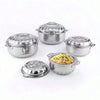 4-Piece Stainless Steel Orchid Preservation Set – Double-Layer Insulated Pots, Diamond Design, Large Capacity (1L, 2L, 3L, 5L)