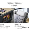 MINGDIBAO Nordic Fabric Sofa Set with Bluetooth Speaker & USB - Modern Living Room Modular Sofas Big U Shape Corner Cloth Couch
