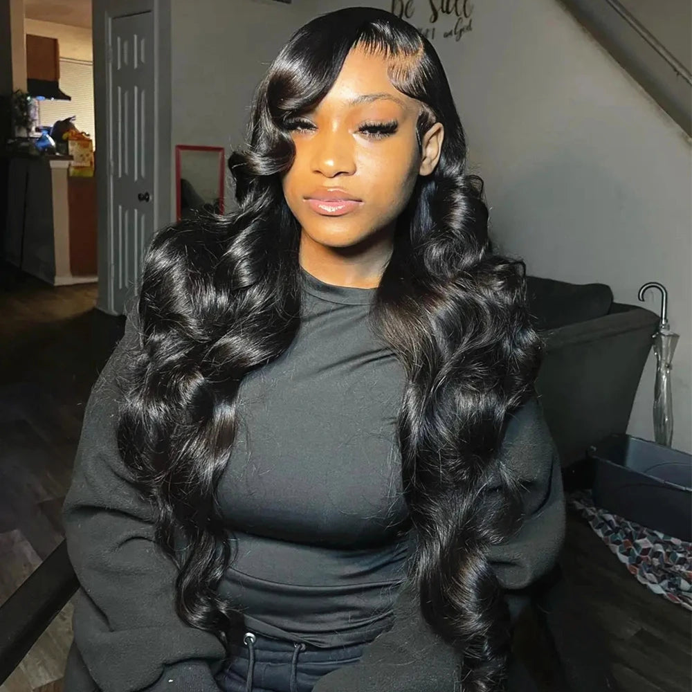 30 40 Inch 360 Full Lace Body Wave Wigs Human Hair 100% 13x4 13x6 HD Lace Frontal Wig For Black Women 4x4 5x5 Lace Closure Wigs