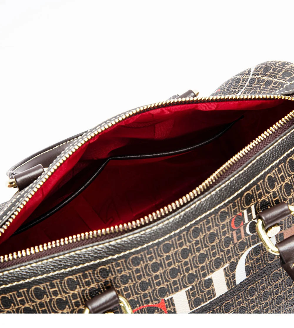 CH Fashionable and Luxury Design Spring 2024 New Women's Handbag Jacquard Colorful Women's Commuting Crossbody Bag
