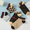 Men's Summer Socks Low-cut Absorbent Anti-odor Cotton Ankle Socks Pop-socks Moisture Absorbent Sweat-absorbent Short Tube
