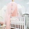 Baby Canopy Mosquito Net Bed Canopy Curtain Bedding Crib Netting Pink Girls Princess Play Tent for Kids Children Room Decoration
