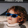 2024 Fashion Brand Children's Color Sunglasses Anti UV Baby Sunshade Anti Blue Light Glasses Girl and Boy Sunglasses UV400