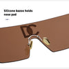 New 2024 Luxury Designer Square Sunglasses Women Fashion Trendy Punk Sun Glasses Ladies Gradient Shades Eyewear Oculos UV400