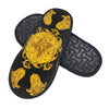 Custom Queen Of Absolutely Everything Gold Baroque Soft Memory Foam House Slippers Women Comfy Warm Anti-skid Sole Slipper