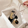 Luxury Crystal Sequined Women Pumps Elegant Thin High heels Spring Summer Fashion Chains Party Shoes Sexy Wedding Bridal Shoes