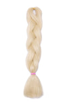 S-noilite Box Braiding Hair Pre Stretched Ombre Jumbo Braids Synthetic Braiding Hair Red Pink Blue Gray 24 Inch Hair Extensions