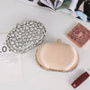 Golden Birthday party Luxury Crystal Silver Diamond Evening Bags Women Party Purse Wedding Pink Bridal Boutique Clutch Bags