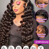 Loose Deep Wave 13x6 HD Lace Frontal Human Hair Wigs Brazilian Curly Wigs 13x4 Human Hair Lace Front Wig Preplucked Remy Hair