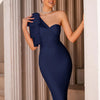 formal Women's Bandage  prom  Dress  guest Black Bow Elegant Wedding Party Evening Midi Club  cocktail Dresses Bodycon luxury