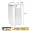 1PC Sealed Jar Airtight Container Grain Pasta Storage Box Plastic Moisture-proof Box Household Kitchen Organizer Seasoning Jars