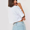 Cotton Women Short Sleeve Dance Running Clothes Yoga Fitness Crop Top  Navel Baring New Sport T-shirt Loose Gym Workout Shirts