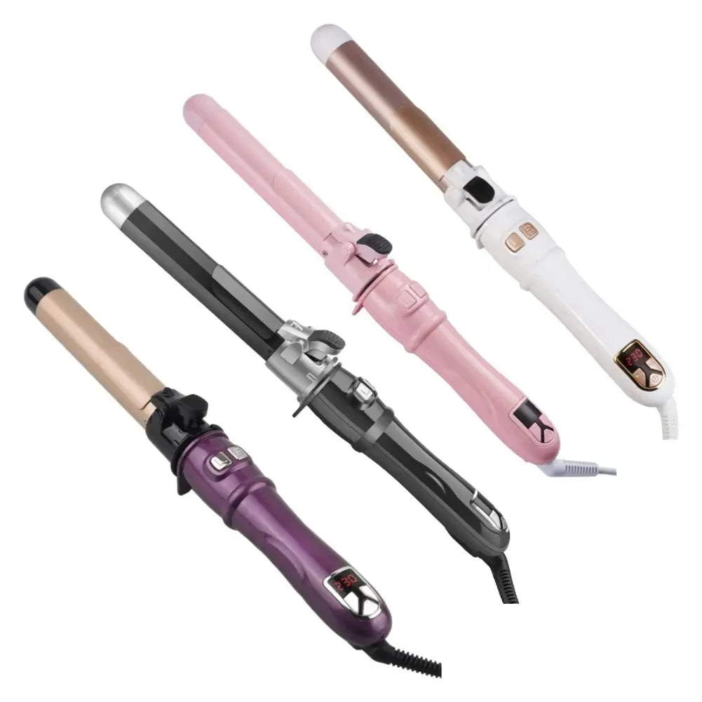 2024 Best Hair Curling Wand 28mm Automatic Rotating Curling Iron for Professional Big Waves and Inward Curls