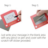 10pcs Scratch-off Cards Birthday Gift Love Coupons Anniversary DIY Gift for Her Valentine's Day Tickets Love Note Game Cards