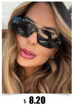 Fashion Model Ocean Yellow Square Sunglasses Women Luxury Brand Oversized Shades Pearl Chic Sun Glasses For Female Men Oculos