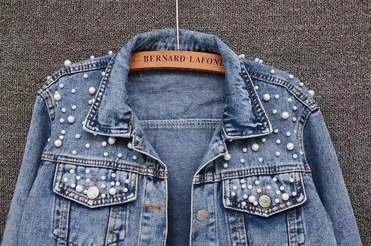 Denim Coat Women Denim Coat Turn Down Collar Single Breasted Full Sleeve Jackets Loose Casual Regular Short Jacket 2024