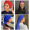 1Pcs Braiding Hair Sleeve For Hair Extensions Black Wig Sleeve With Adjustable Drawstring For Keep Braids Flow Wig Accessories