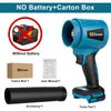 Gisam 300000RPM Brushless Electric Turbo Blowers Jet Fan 400M/S Handheld Leaf Blower Dust Blowing Tool for Makita 18V Battery