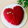 10Pc/set Ins Style Love Heart Acrylic Cake Topper Birthday Valentine's Day Cake Decoration Wedding Cake Side Acrylic Insert