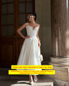 Mingmingxi Summer Strapless Bodycon Dresses Women 2024 New Arrivals Elegant Formal Occasion Dress Yellow Guest Party Dresses