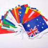 2026 42/48pcs world Country Flag 14x21cmNEW Football cup Countries Flag Bunting National String Banner Event Garlands decoration