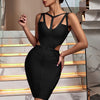 Bandage Dress Women Party Dress Bodycon Elegant Sexy Evening Birthday Club Outfits Summer 2024