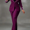 Customized 2 Piece Women Sets Plus Size Dashiki African New Arrival Matching Two Pieces Sets Blazer Coat Top Pants Suits Outfits