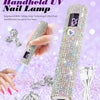 DianaBeauty Handheld Nail Dryer Lamp UV/LED Nail Curing All Gel Polish Nail Art Tool USB Rechargeabl Quick Dry Nail Lamp