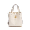 Seasonal New Solid Color Minimalist Women's Handbag Metal Buckle Accessories Exquisite and Versatile