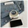 New Gold Silver Fashion Acrylic Moon Women's Handbags Luxury Ladies Clutch Bags Dinner Bag with chain 2024
