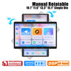 JOYING 10.1" 11.6" 13.3" 15.1"Android Car Radio Stereo Multimedia Player Head Unit Built In Carplay With Manual Rotatable Screen
