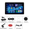 Podofo Universal Car Screen 8-Inch Multimedia WIFI Video Player Wireless Carplay Screen for Apple or Android 4+64GB Navigation