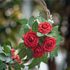 50-200PCS Artificial Roses Flowers Foam Flowers with Stems Fake Roses for DIY Wedding Bouquets Centerpieces Valentine's Day