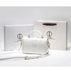 Luxury Designer Bags with High Quality Alligator Printing Leather and Delicate Metal Design Women's Portable Shoulder Bag